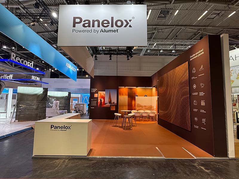 Bridge EF realiseert stand voor Panelox op Bau München 2025